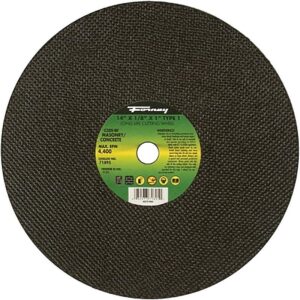 Forney Masonry Cut-Off Wheel Type 1 14”x1/8”x1”