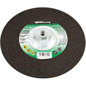 Forney Masonry Grinding Wheel Type 27 9x1-4x5-8-11