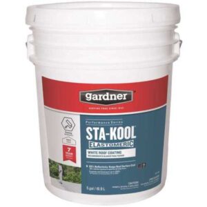 Gardner Sta Kool Elastomeric White Roof Coating 5 gal