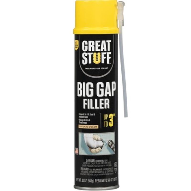 Great Stuff Big Gap Filler Polyurethane Foam Sealant 20 oz