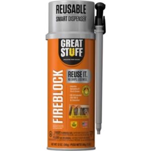 Great Stuff Fireblock Orange Insulating Foam Sealant 12 oz