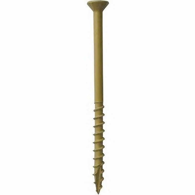 Grip-Rite Star Bugle Head #9 Thread 3″ Tan Exterior Screws 1 lb