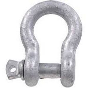 Hillman Forged Steel Anchor Shackle with Pin 3-4” 5pk