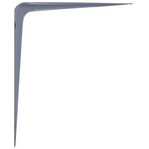 Hillman Gray Steel Shelf Bracket 10”x12”
