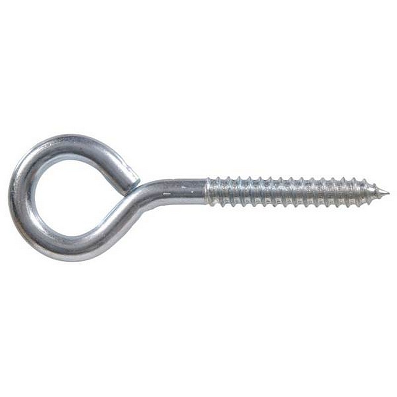 Hillman Lag Thread Screw Eye Bolt 3-8”x4-1-2” 10pk