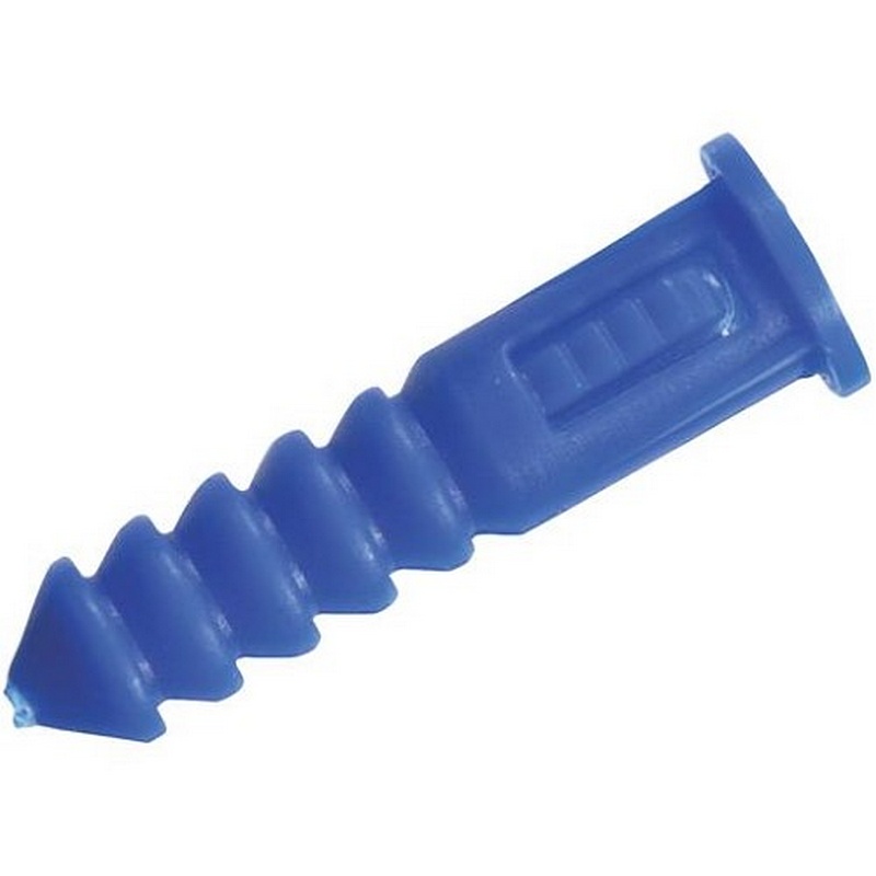 Hillman Ribbed Plastic Anchor Kit 8-10-12 0.164”x1-1-4”