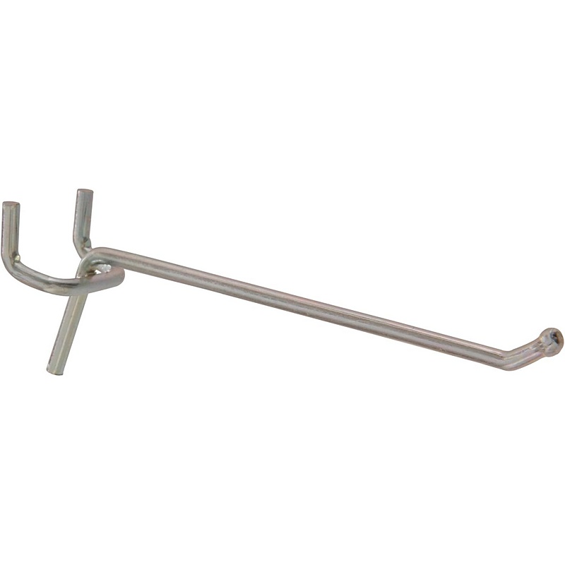 Hillman Single Zinc-Plated Peg Hook .207”x4”