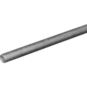 Hillman Steelworks Zinc-Plated Steel Threaded Rod 1-2”x3’
