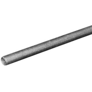 Hillman Steelworks Zinc-Plated Steel Threaded Rod 3-4”x6’