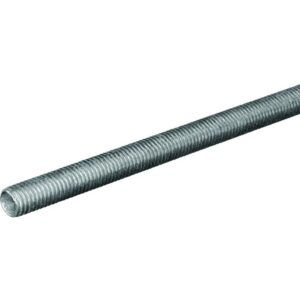 Hillman Steelworks Zinc-Plated Steel Threaded Rod 3-8”x6’