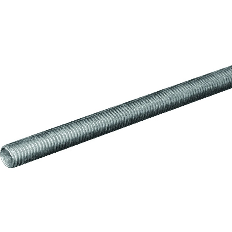 Hillman Steelworks Zinc-Plated Steel Threaded Rod 3-8”x6’