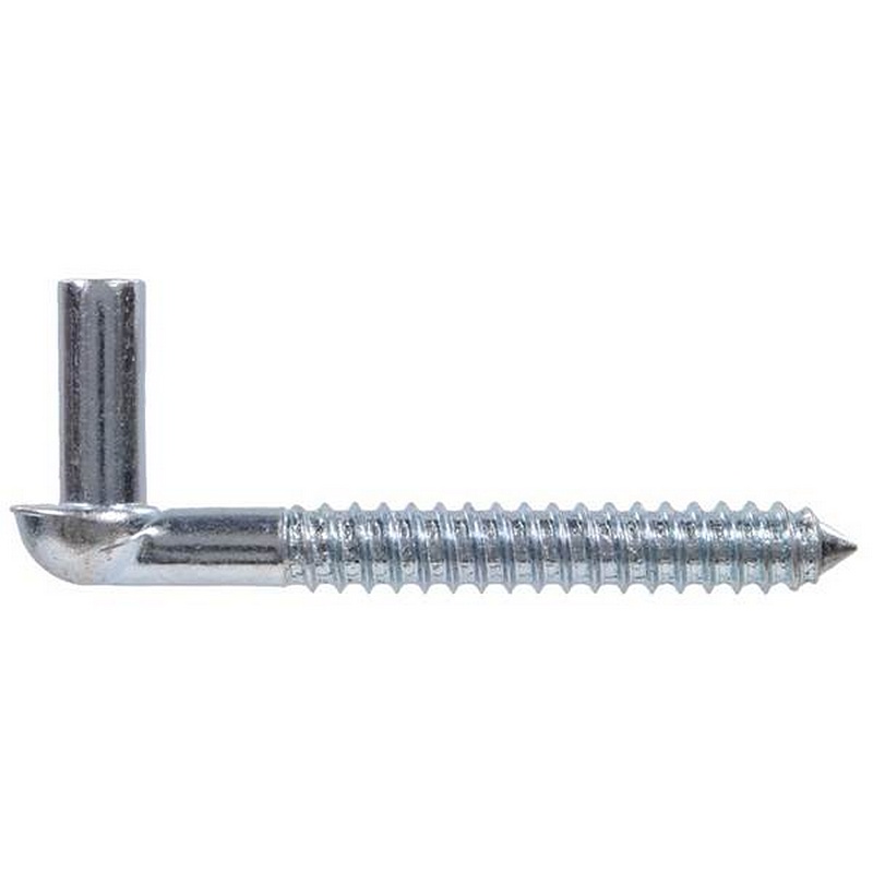 Hillman Zinc Gate Screw Hook 3-4”x6” 5pk