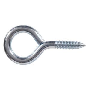 Hillman Zinc-Plated Large Screw Eye #000×3-7-8”