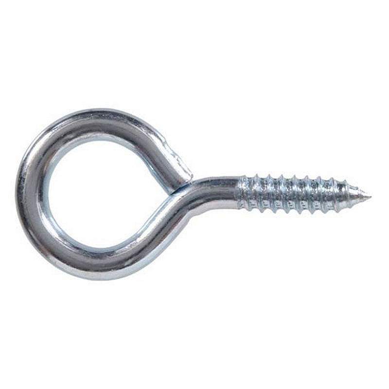 Hillman Zinc-Plated Large Screw Eye #000×3-7-8”