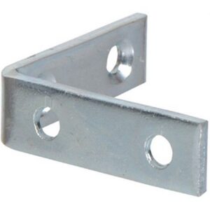 Hillman Zinc-Plated Steel Corner Brace 8”x1-1/4”
