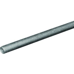 Hillman Zinc-Plated Threaded Steel Rod 1-2”x6’
