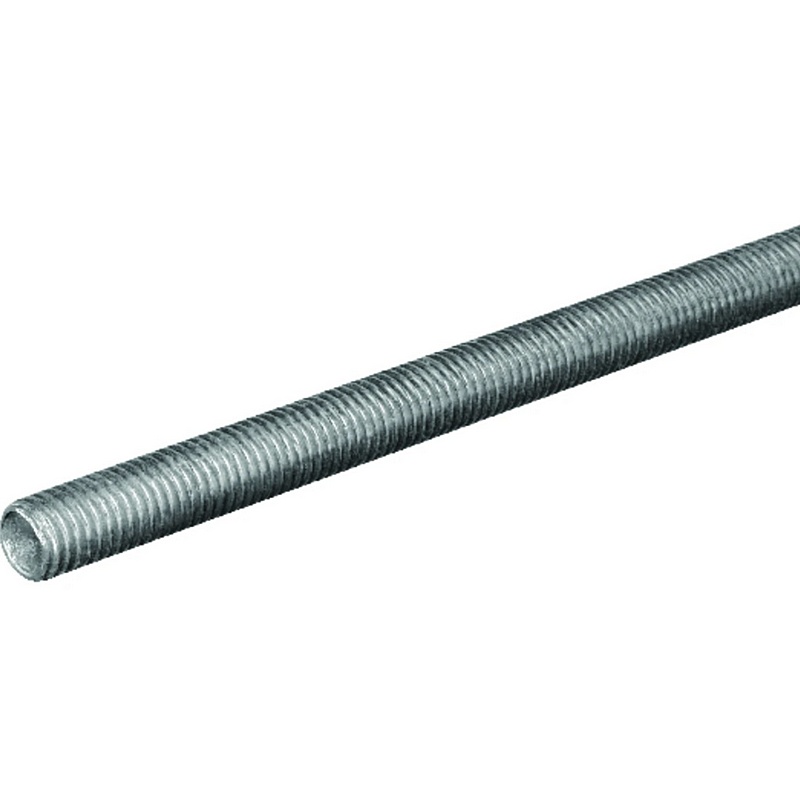 Hillman Zinc-Plated Threaded Steel Rod 1-2”x6’