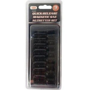 IIT Quick-Release Magnetic SASE Impact Nutsetter Set 9 ct