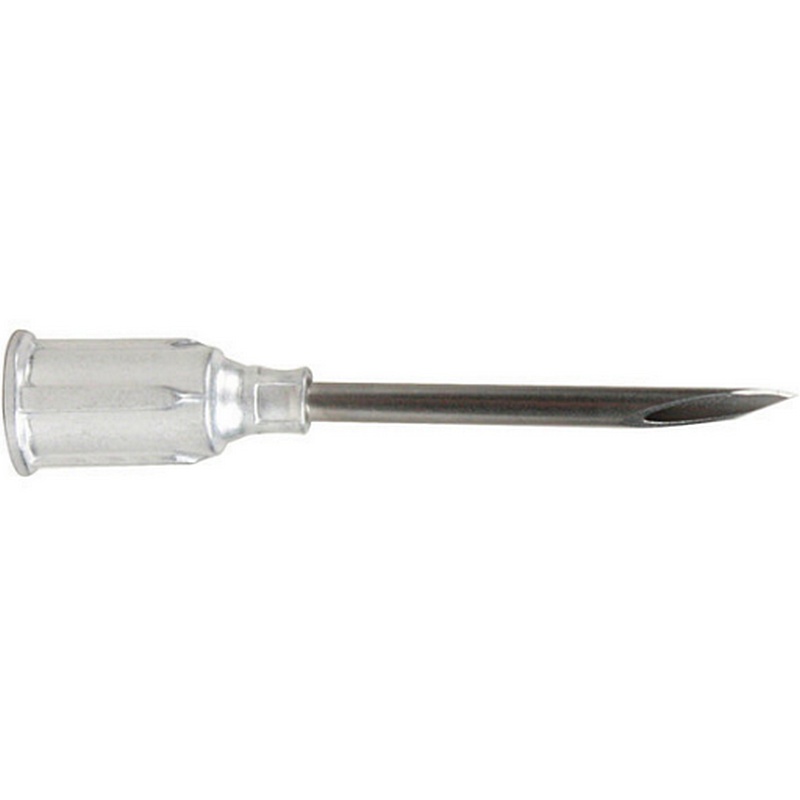 Ideal Aluminum Hub Disposable Needle 20ga 1” 100pk