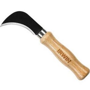 Irwin Fixed Curved Blade Linoleum Knife 7-1/2”