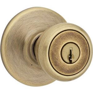 Home Plus Polished Brass Entry Lockset