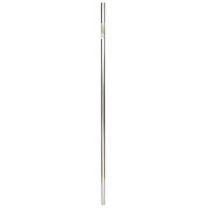 Lido Polished Chrome Steel Closet Rod 1-5/16”x6′