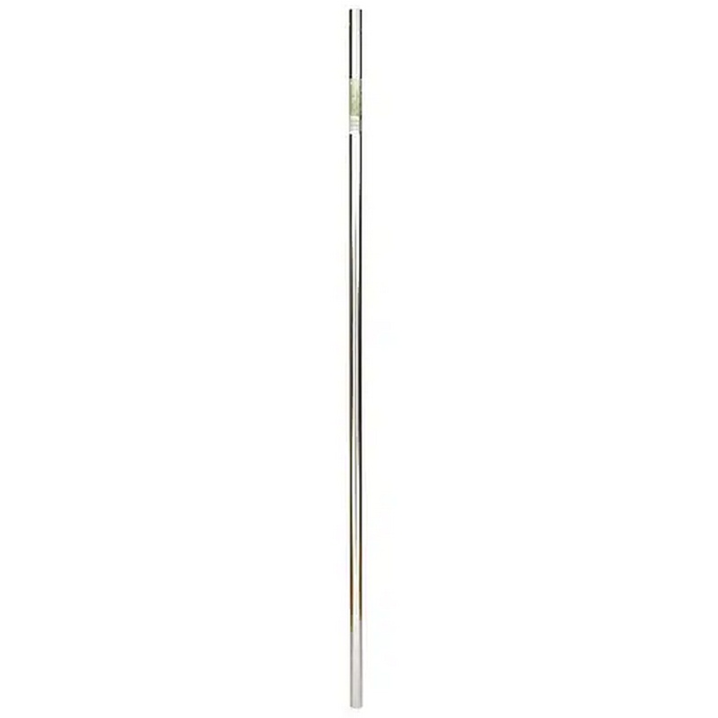 Lido Polished Chrome Steel Closet Rod 1-5/16”x6′