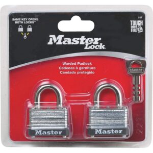 Master Lock Laminated Steel Padlock 22T 1-1-2”
