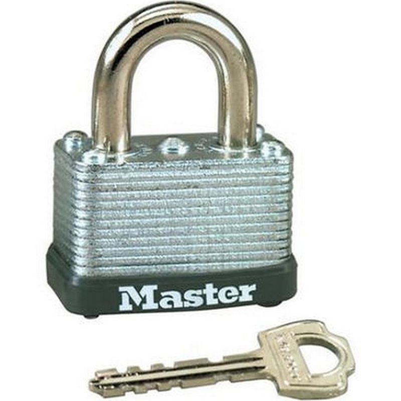 Master Lock Laminated Steel Warded Padlock 22D 1-1/2”