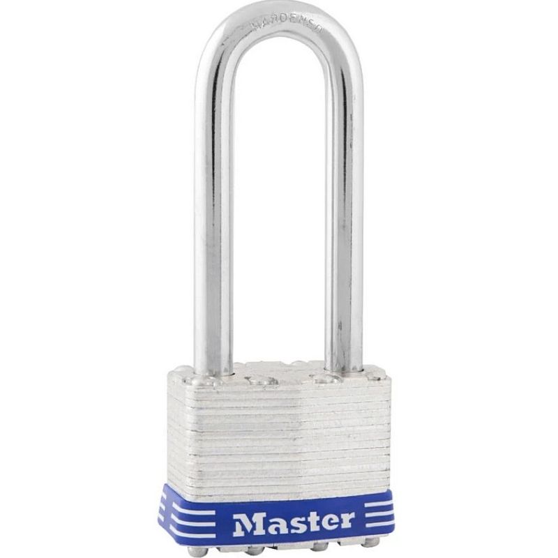 Master Lock Long Shackle Laminated Padlock 1DLJ 2-1-2”