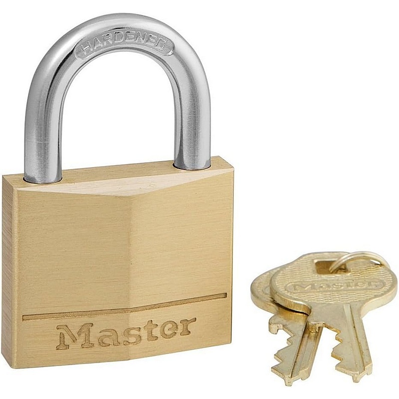 Master Lock Solid Brass Padlock 140D 1-9/16″