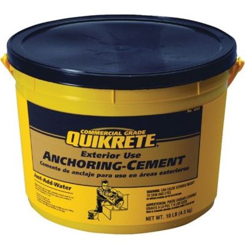 Quickrete Brown Gray Anchoring Cement 10 lb