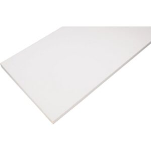 Rubbermaid White Wood Laminated Shelf Board 10”x24”