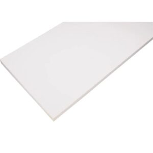Rubbermaid White Wood Laminated Shelf Board 10”x36”