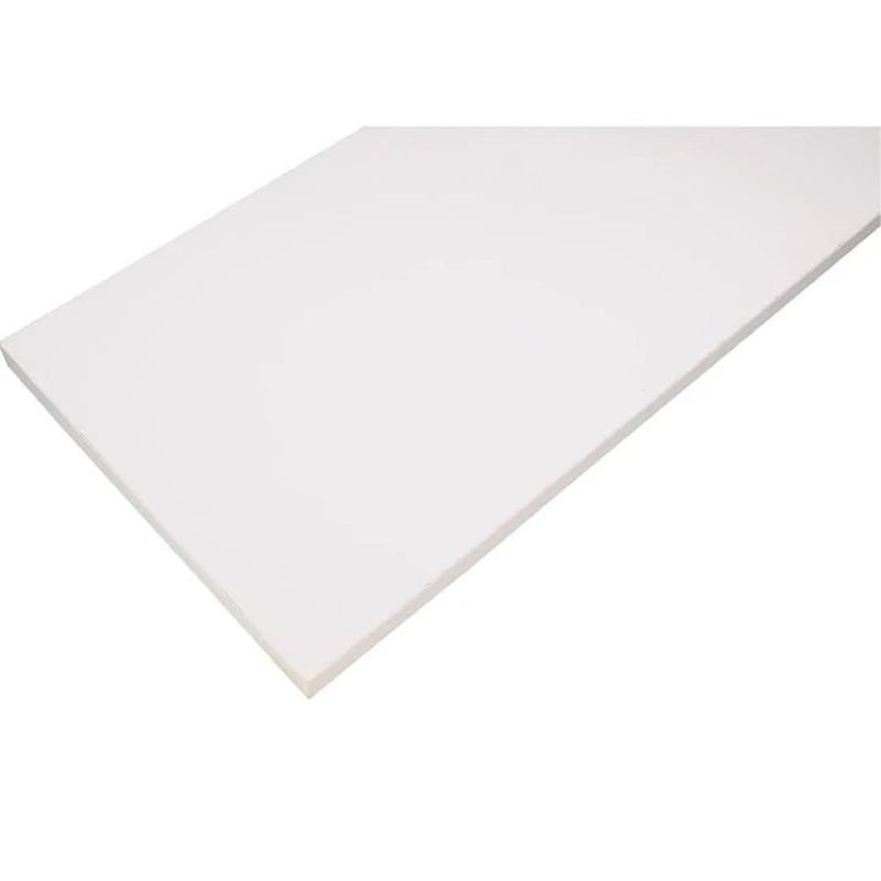 Rubbermaid White Wood Laminated Shelf Board 10”x36”