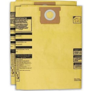 Shop-Vac 9067333 High-Efficiency Disposable Filter Bag 15-22 gal 2 ct