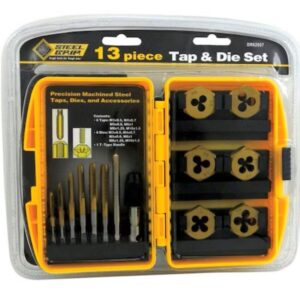 Steel Grip Metric Tap & Die Set 13 pc