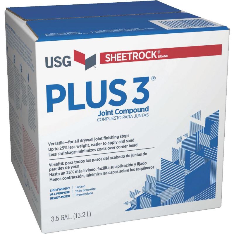 USG PLUS 3 All Purpose Lightweight Joint Compound 3.5 gal