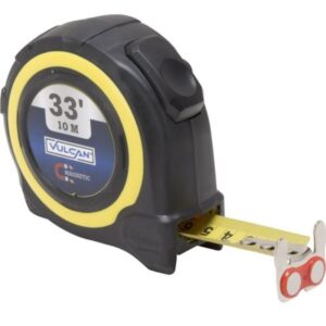 Vulcan Magnetic Tape Measure 33 feet