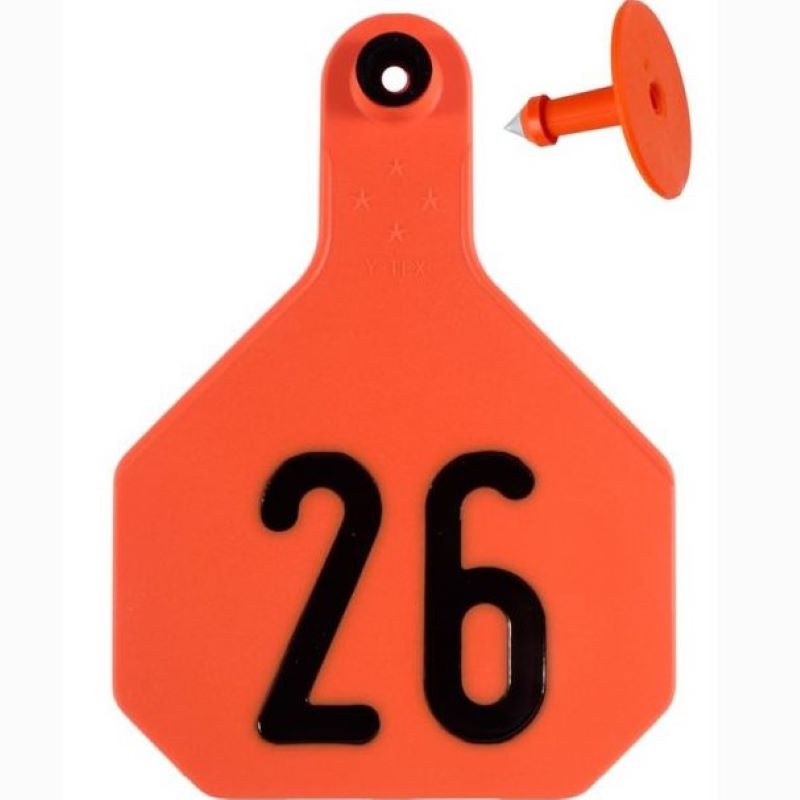 Y Tex 4 Star Orange Tags 26-50