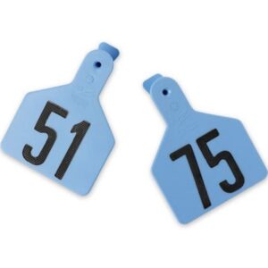 Z Tag Calf Ear Tag Blue 51-75