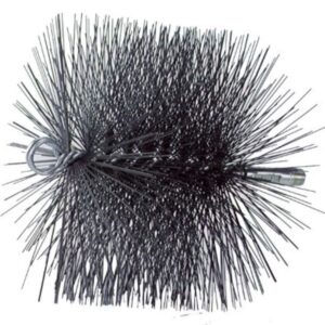 Chimney Brush 10 in Round Wood Fireplace