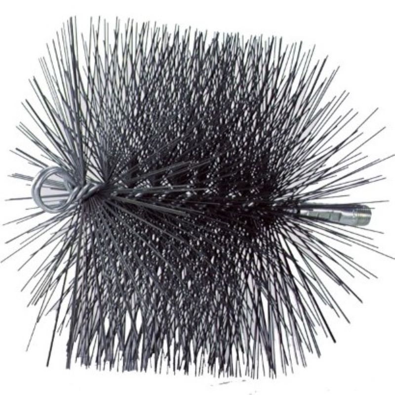 Chimney Brush 10 in Round Wood Fireplace
