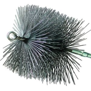 Chimney Brush 6 in Square Wood Fireplace