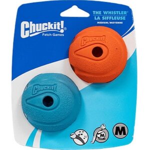 ChuckIt The Whistler Ball 2Ct Dog Toy