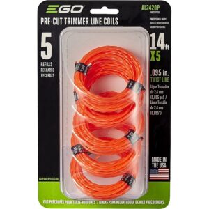 EGO POWER+ AL2420P Twisted Pre-Cut String Trimmer Line 0.095” 5pk
