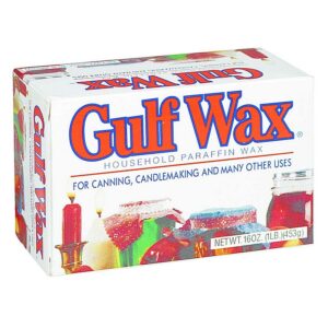 Gulf Wax Paraffin Wax 16 oz