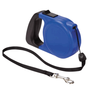 PDQ Blue Retractable Medium Dog Leash 16’