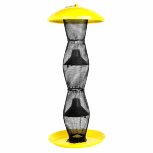 Perky-Pet Shorty Thistle Metal Mesh Tube Finch Bird Feeder 32oz