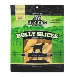 Redbarn Vanilla Bully Slices Beef Hide Dog Treats 9 oz